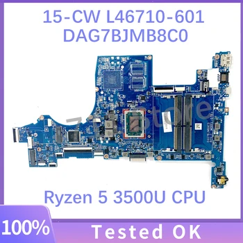 A HP TPN-Q210 Pavilion 15-CW L46710-601 L46710-501 L46710-001 Laptop Alaplap DAG7BJMB8C0 A Ryzen 5 3500U CPU 100% - ban Tesztelt