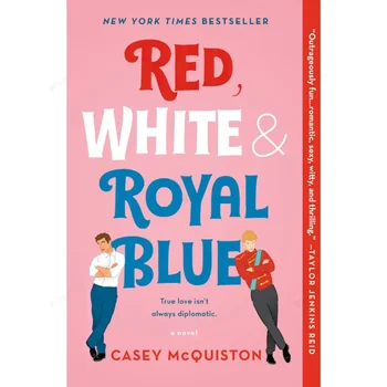 Piros Fehér & Royal Kék: A Regény A Hatalom Habitenglish Könyvek angol Regény